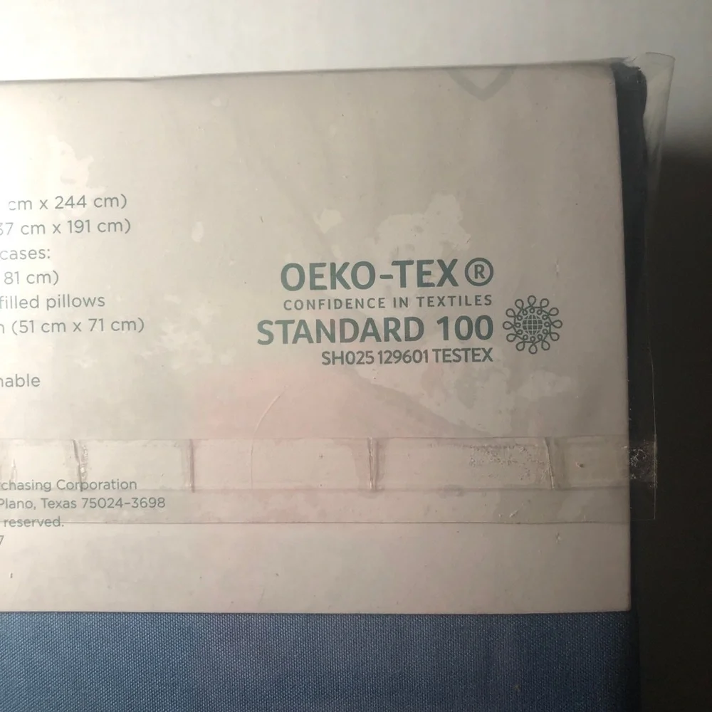 Home Expressions Microfiber Sheet Set - Full Size- Blue Dusk NEW JCPenney